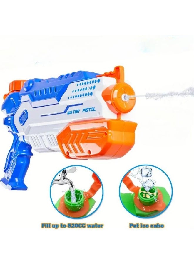 Lukadah Water Gun for Kids & Adults – High-Power Super Soaker Squirt Blaster, Long Range High Capacity Water Blaster Toy for Boys Girls, Summer Outdoor Water Play, Swimming Pool Beach Backyard Water Fighting Game Party Favors - Multicolurs - Image 3